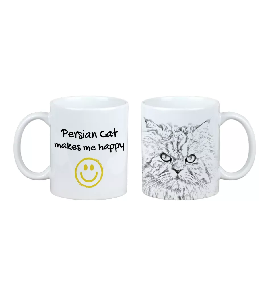 Persian - cat mug, cheerful mug for a dog lover, personalized gift from the Art-Dog brand