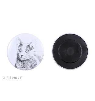 Russian Blue - collection of unique magnets, own photo, Art-Dog brand