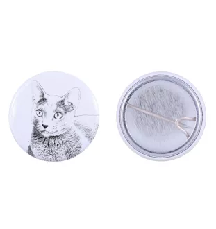 Bleu russe - un accessoire de sac à dos, un badge personnalisé, l'accessoire parfait pour les amoureux des animaux de la marque Art-Dog