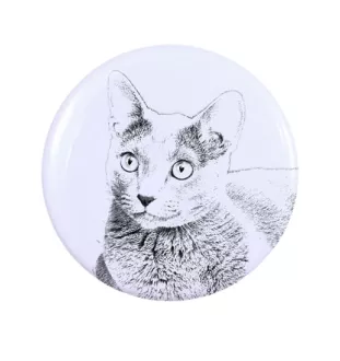 Bleu russe - collection de magnets uniques, photo personnelle, marque Art-Dog