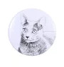 Russian Blue - collection of unique magnets, own photo, Art-Dog brand