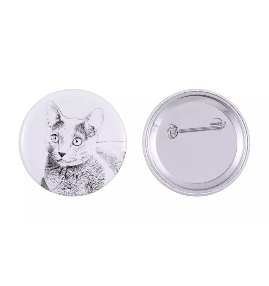 Russian Blue - collection of unique magnets, own photo, Art-Dog brand