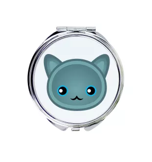 Bleu russe - miroir de poche de la marque Art-Dog