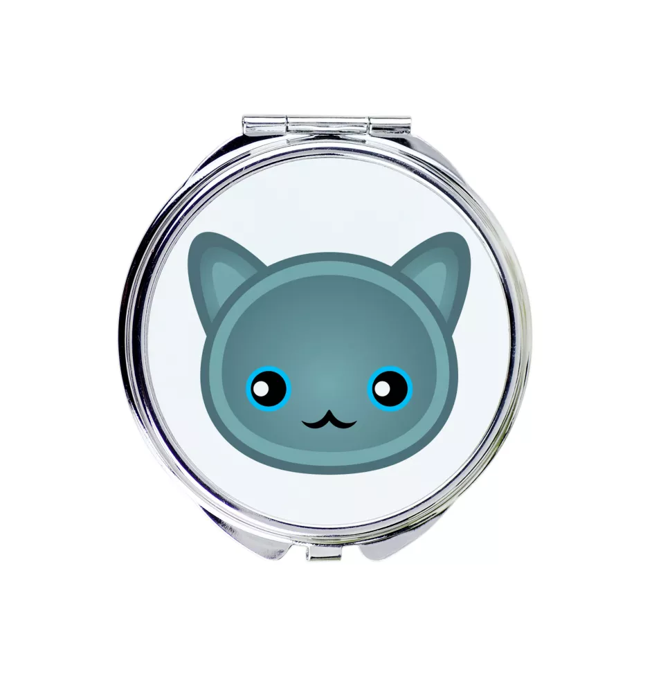 Bleu russe - miroir de poche de la marque Art-Dog