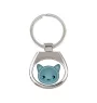 Russian Blue - keychain keychain for keys by Art-Dog brand