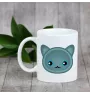 Bleu russe - tasse avec graphisme et logo de la marque Art-Dog