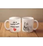 Russisch Blau - Tasse mit Katze, Tasse mit Bild, personalisiertes Geschenk der Marke Art-Dog