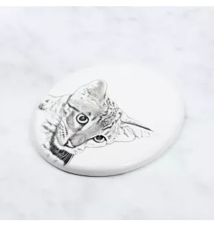 Savannah płyta nagrobna ze zdjęciem kota Art-Dog