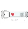 Scottish Fold - bottle opener with a cat, personalized fridge opener, unique gift for men by Art-Dog brand