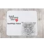 Scottish Fold - mouse pad with print, personalized cat pad, unique gadget for an office worker from the Art-Dog brand