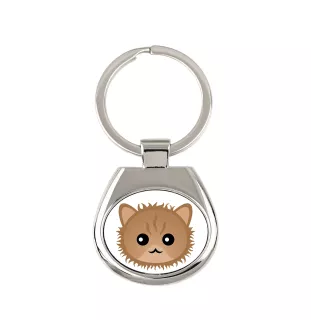 Selkirk Rex brelok z kotem Art-Dog