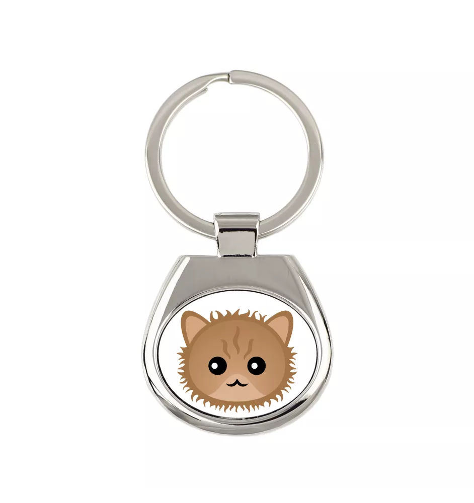 Selkirk Rex - keychain keychain for keys by Art-Dog brand