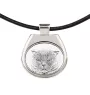 Scottish Fold - cat necklace, personalized pendant with a photo, unique necklace for women and men by Art-Dog brand