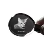 Savanne - Fob with cat photo, crystal key ring in gift box, unique gift by Art-Dog brand