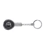 Scottish Fold - Fob with cat photo, crystal key ring in gift box, unique gift by Art-Dog brand