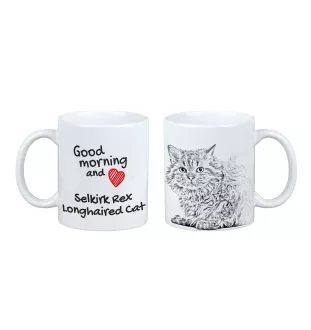 Chat Selkirk Rex I - tasse avec un chat, tasse personnalisée avec impression, cadeau classique pour tous de la marque Art-Dog