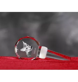 Savannah grubszy stopper do wina z kotem Art-Dog