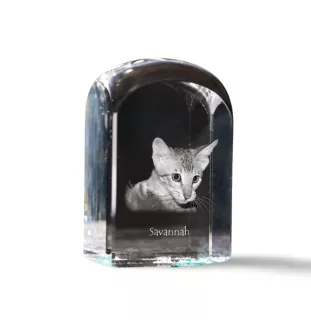 Savannah kryształ pieczątka z kotem Art-Dog