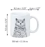Selkirk Rex - tasse avec un chat, une tasse adorable avec une illustration, un cadeau avec votre photo de la marque Art-Dog