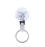 Savannah - handmade keychain with a cat portrait, purse charm, product of the Art-Dog brand.