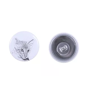 Savannah - boucles d'oreilles avec votre chat bien-aimé, photo personnelle, accessoire parfait pour les amoureux des chats de la marque Art.-Dog