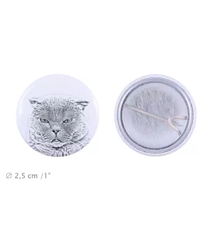 Fold écossais - un accessoire de sac à dos, un badge personnalisé, l'accessoire parfait pour les amoureux des animaux de la marque Art-Dog