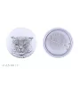 Scottish Fold - backpack decoration, personalized badge, perfect gadget for animal lovers by Art-Dog brand