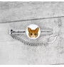 Savanne - eleganter Metallschlüsselanhänger von Art-Dog als Geschenk