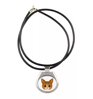 Savannah - pendant necklace with graphic on a chain strap by Art-Dog brand