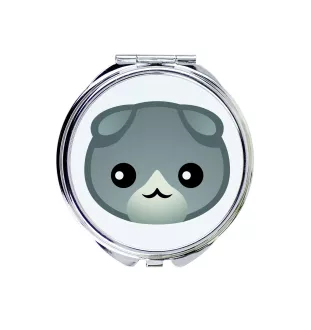 Schottische Falte Taschenspiegel der Marke Art-Dog