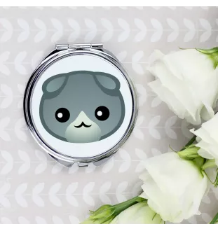 Schottische Falte Taschenspiegel der Marke Art-Dog