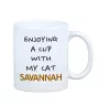 Savannah kubek z kotem Art-Dog