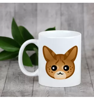 Savannah kubek z kotem Art-Dog