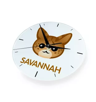 Savannah zegar z kotem Art-Dog