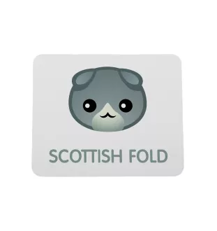 Szkocki zwisłouchy podkładka z kotem Art-Dog