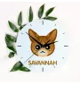 Savannah zegar z kotem Art-Dog