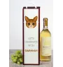 Savannah - boîte à vin avec graphisme et logo de la marque Art-Dog