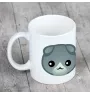 Fold écossais - tasse avec graphisme et logo de la marque Art-Dog