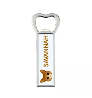 Savannah - bottle opener with the graphics and logo of the Art-Dog brand
