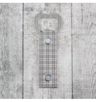 Scottish Fold - bottle opener with the graphics and logo of the Art-Dog brand