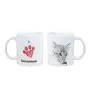 Savannah - cup with a cat, cute cup with graphics, a gift with your photo from the Art-Dog brand