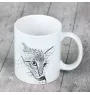Savannah - tasse avec un chat, une tasse joyeuse pour les amoureux des chiens, un cadeau personnalisé de la marque Art-Dog