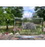 Selkirk Rex Cat Longhaired - crystal with a picture of a cat, photo in glass, modern exhibition of Art-Dog brand photo