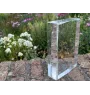Selkirk Rex Cat Shorthaired - crystal with a picture of a cat, photo in glass, modern exhibition of Art-Dog brand photo