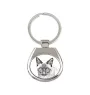 Siamese - keychain with a cat, keychain with a print, personalized pendant from the Art-Dog brand