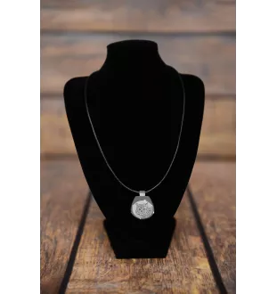 Selkirk Rex Cat Longhaired - cat necklace, personalized pendant with a photo, unique necklace for women and men by Art-Dog brand