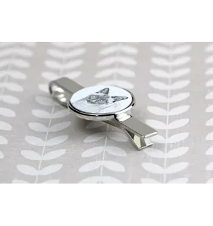 Siam - Krawattenklammer mit Katzenmotiv, personalisierter Krawattenclip, einzigartiges Geschenk für Männer von der Marke Art-Dog
