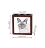 Siamois - porte-stylo avec un chat, organiseur de bureau avec impression, décoration de bureau personnalisée de la marque Art-Dog