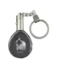 Siam - Fob with cat photo, crystal key ring in gift box, unique gift by Art-Dog brand