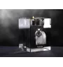 Siamois - Bougeoir avec photo de chat, porte bougie en cristal, cadeau personnalisé par la marque Art-Dog